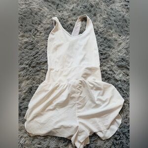 Athleta Women’s White Runsie Romper